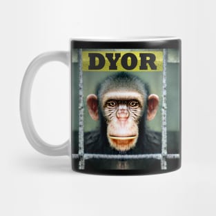 DYOR Protect the Apes Animal Rights Mug